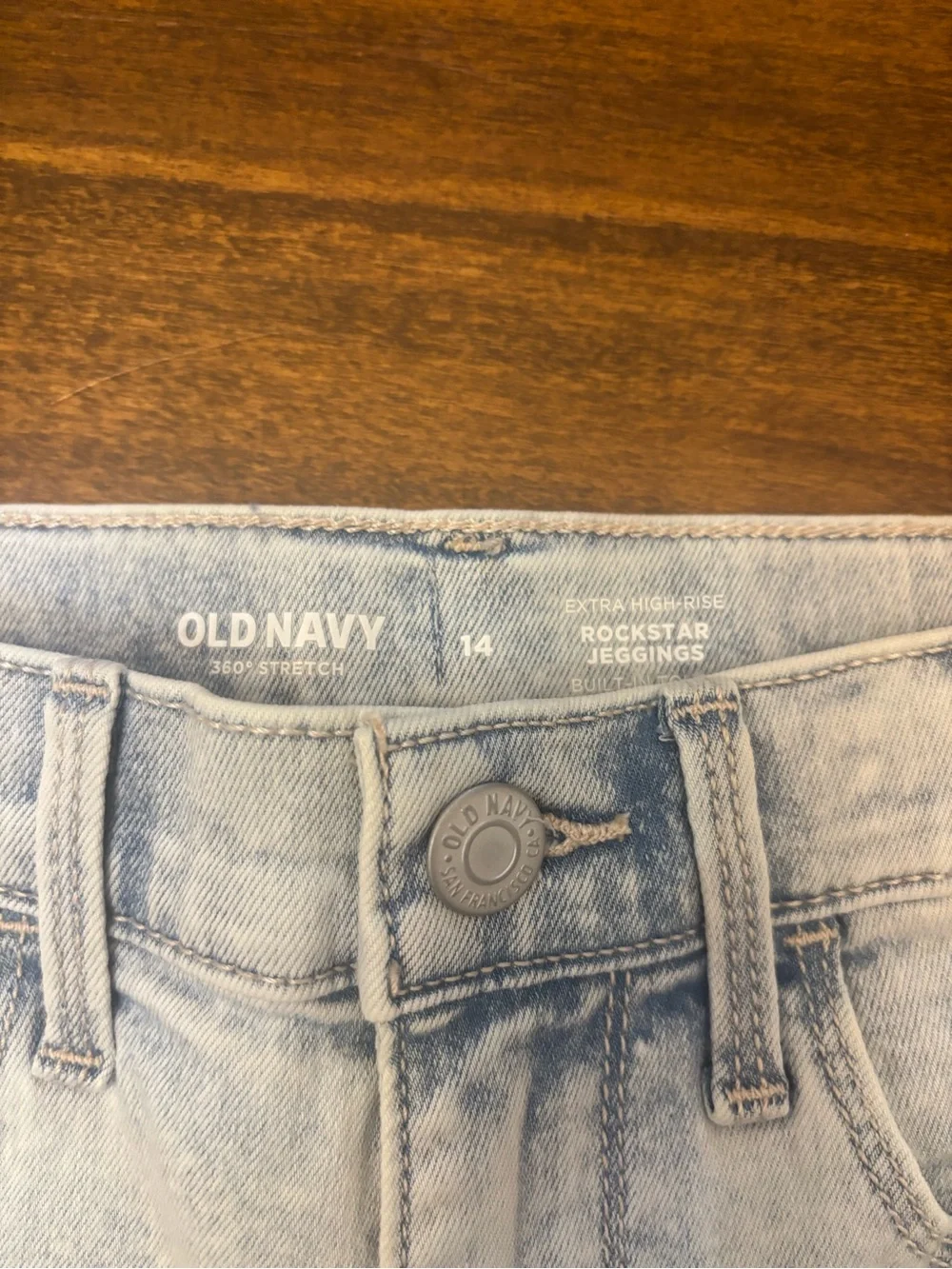 Old Navy girls size 14 denim shorts bundle of 2